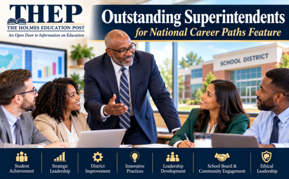 #htmlcaption2 The Holmes Education Post Seeks Outstanding School Superintendents for National Career Paths Feature
